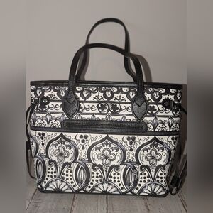 Brighton Casablanca Amara Morocan Coated Canvas Tote Bag